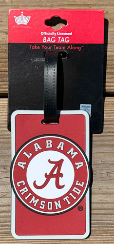 Athletic Seal Soft Bag Tag