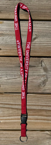 The University of Alabama Woven Lanyard