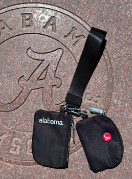 Oversized Key Strap with Dual Coin Purses