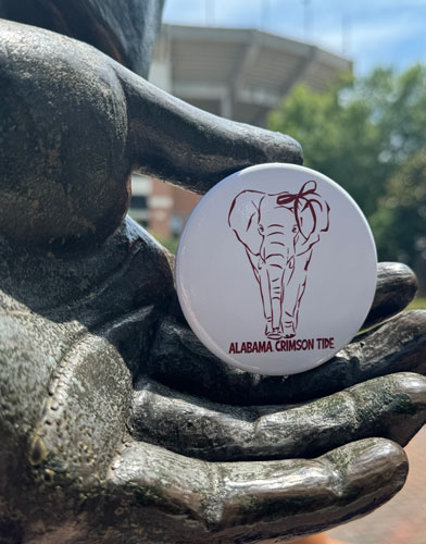 Walking Elephant Gameday Button