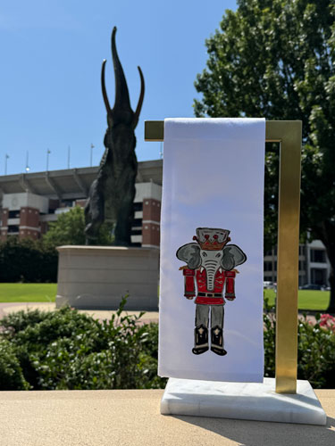 Nutcracker Elephant Tea Towel