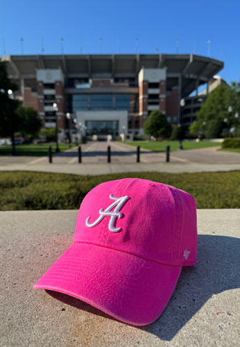 47 Brand Bright Pink Script A Clean-Up Cap