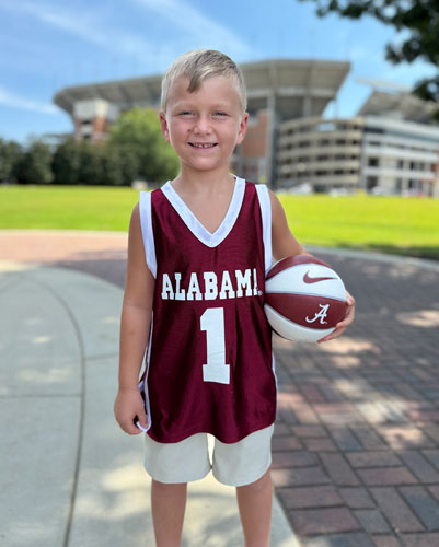 Youth Alabama Crimson Tide Basketball Jersey