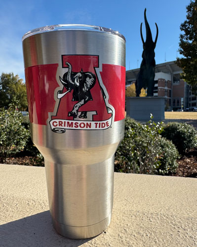Alabama Vault Collection 30oz Stainless Steel Tumbler