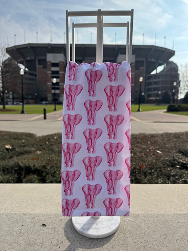 Pink Elephant Hand Towel