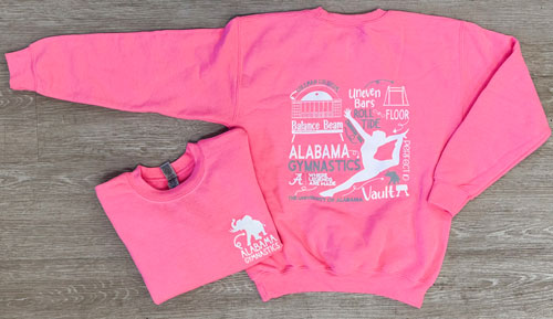 Youth Alabama Gymnastics Long Sleeve T-Shirt