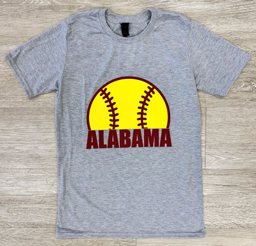 Alabama Softball Short Sleeve Performance T-Shirt