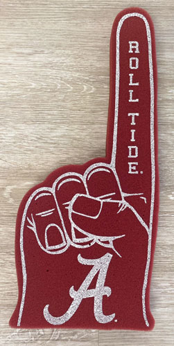 Alabama Spirit Foam Finger