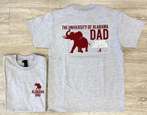 The University of Alabama Pachyderm Dad Short Sleeve Tee