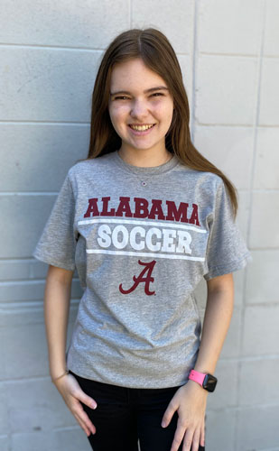 Alabama Soccer Short Sleeve T-Shirt